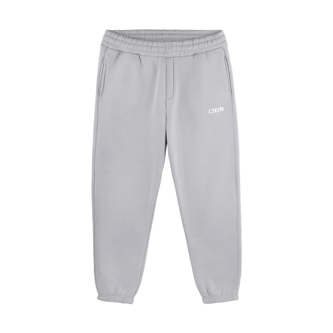 CUFFED JOGGER SILVER GREY
