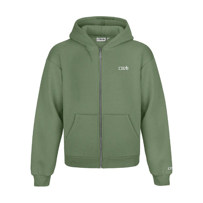 ZIP-UP BRONZE GREEN