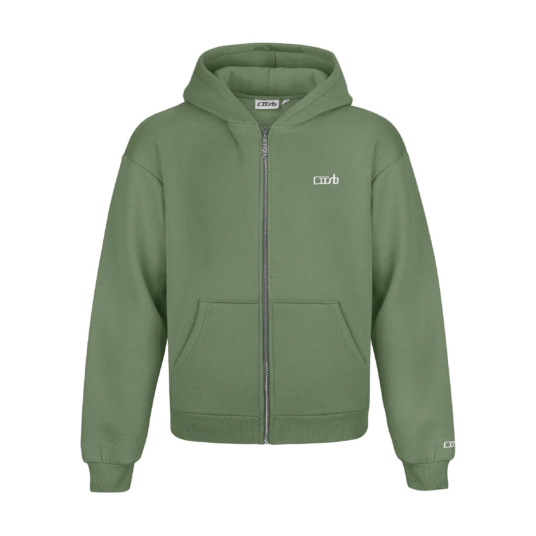 SWEATSUIT (ZIP-UP) BRONZE GREEN