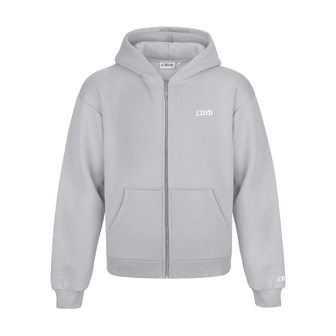 SWEATSUIT (ZIP-UP) SILVER GREY