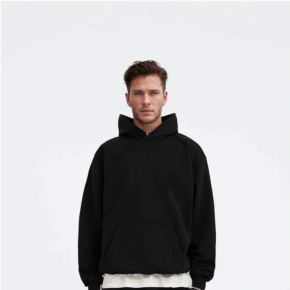 Boxy Oversized Fit 500 GSM Hoodie (25 Pack)