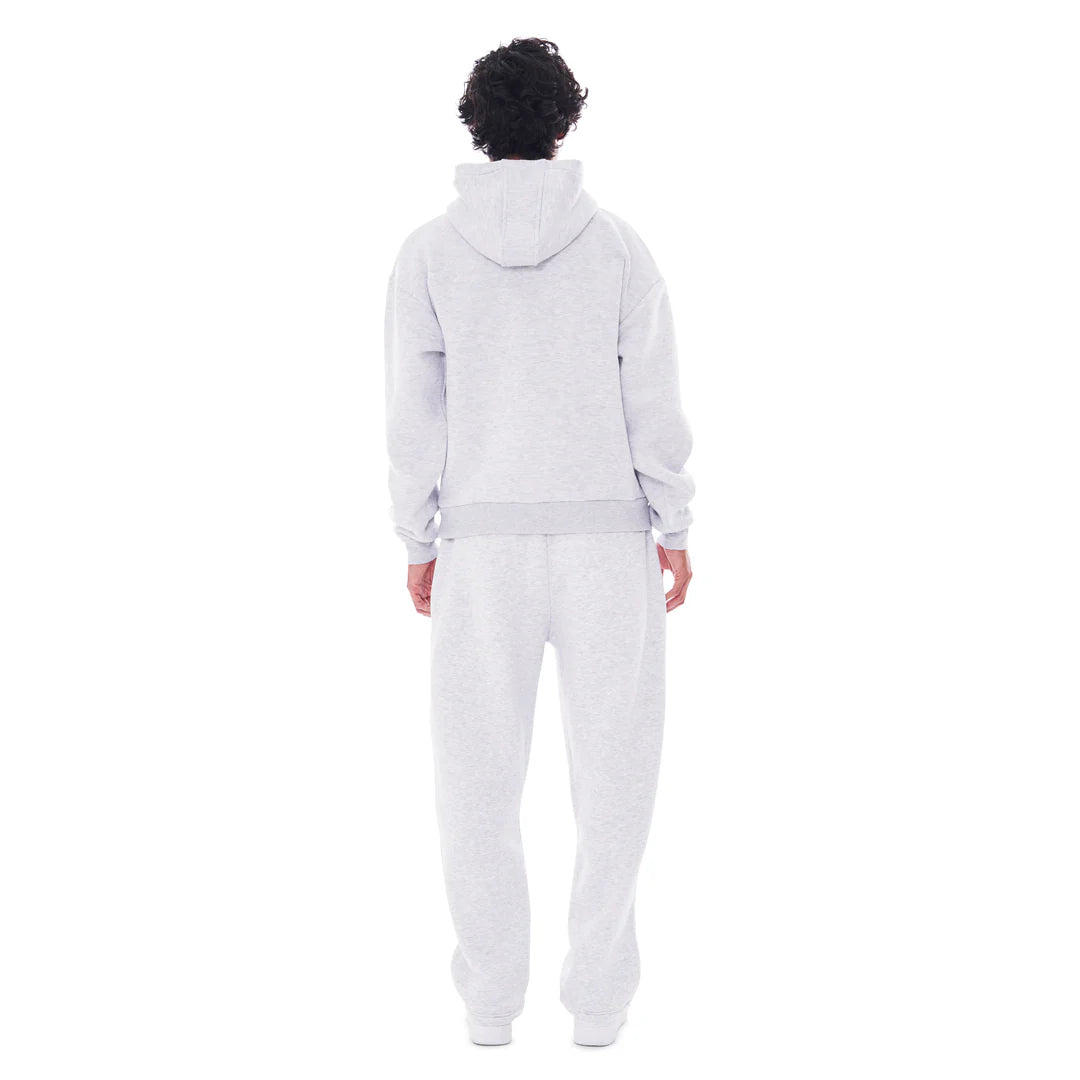 ZIP UP SNOW MELANGE
