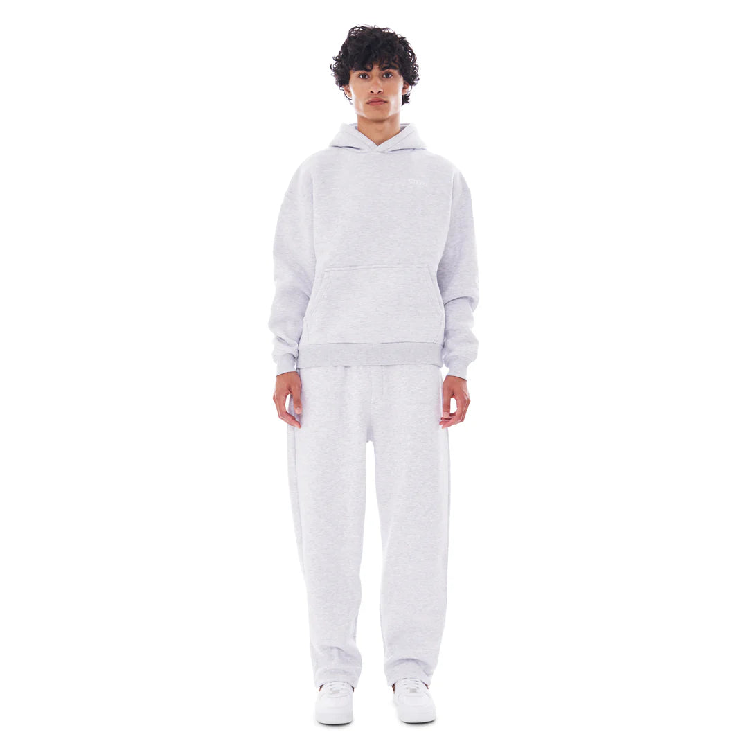 OPEN LEG JOGGER SNOW MELANGE