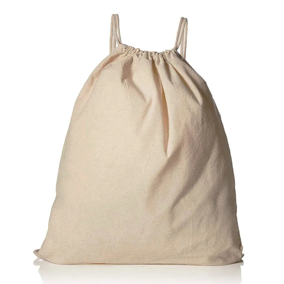 Cotton Canvas Drawstring Bags 1801