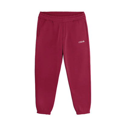 CUFFED JOGGER RICH RED
