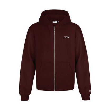 ZIP-UP BLACK CHERRY
