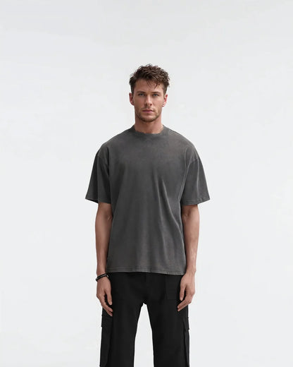Washed Boxy Oversized Fit 270 GSM T-Shirt (80 Pack)